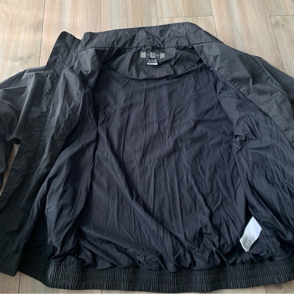 Nike Golf storm fit full zip windbreaker jacket black grey size XL - Picture 8 of 9